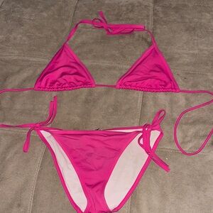 Victoria's Secret Hot Pink Swimwear